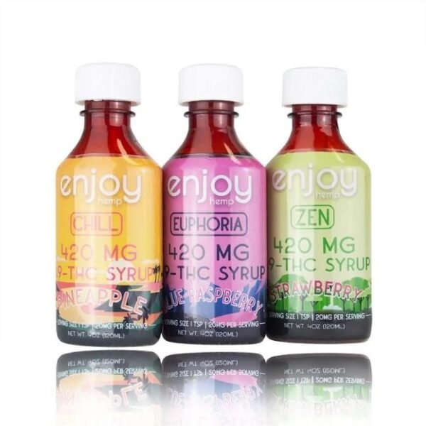 ENJOY HEMP DELTA 9 THC 420MG SYRUP