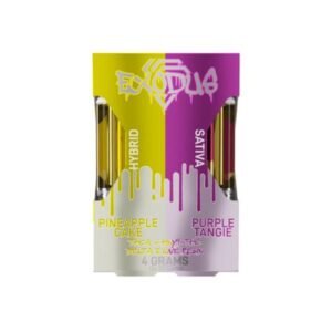 EXODUS (THCA+ HXY9 -THC + D8  2 X 2G  LIVE RESIN ) 4GM CARTRIDGES 6CT/BOX