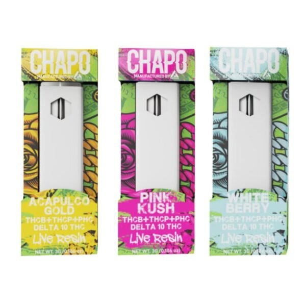 EXTRAX CHAPO LIVE RESIN 3G DISPOSABLE 6CT/BOX