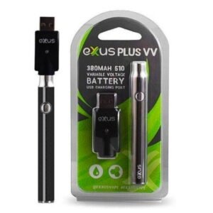 EXUS PLUS VV 380mAh BATTERY + CHARGER KIT (SINGLE)