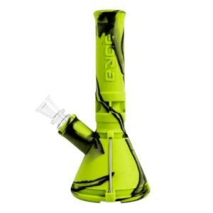 EYCE SILICONE BEAKER GREEN WATER PIPE