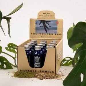 FEEL FREE KAVA ROOT + OTHER ANCIENT PLANTS MUSHROOM TONIC 12OZ 59ML12CT/ BOX
