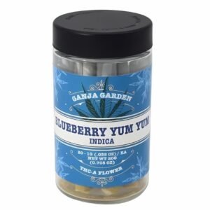 GANJA GARDEN THC-A FLOWER 1GM PRE ROLL JOINT 20CT/ JAR