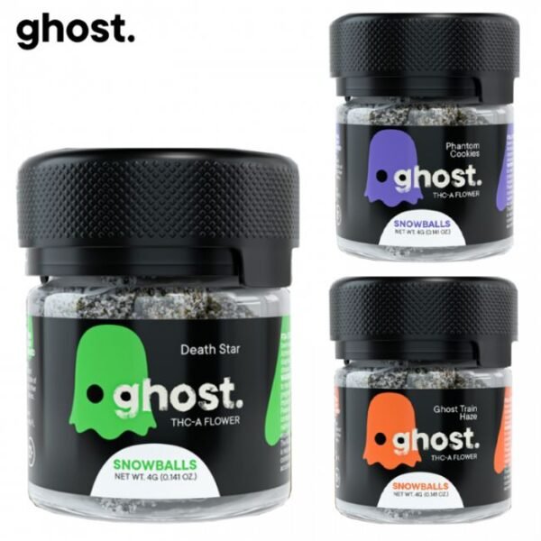 GHOST THC-A SNOW BALLS FLOWER 4GRAM JAR
