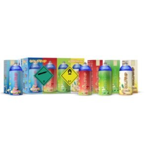 GOLD WHIP N2O 200G / 0.3L MINI TANKS TROPICAL+DAIQUIRI+MOJITO+PINA COLADA CHARGER 20CT/ BOX