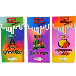 GUARANTEED PHARMA THC-O 1000MG DISPO 5CT/BOX