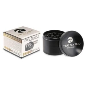 TSUNAMI DRY HERB SUNKEN TOP 50MM GRINDER