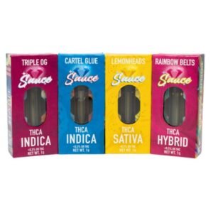 HABIT THC-A SAUCE 1 GRAM VAPE CARTRIDGE 10CT/DISPLAY