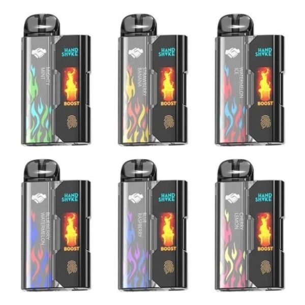 HAND SHAKE STARTER KIT BY NORTH 5% DISPOSABLE (75ML) 15K PUFFS 5CT/ BOX