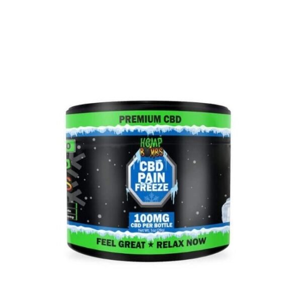 HEMP BOMBS CBD PAIN FREEZE RUB 100MG (SINGLE)