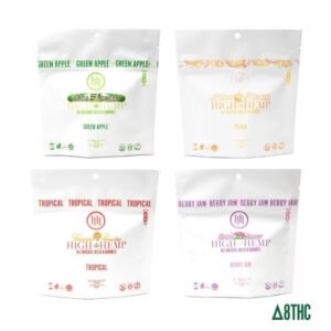 HIGH HEMP DELTA 8 THC GUMMIES 250MG 10CT/ BOX