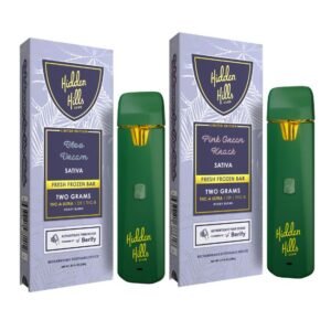 HIDDEN HILLS FRESH FROZEN THC-A ULTRA + D9 + THCB HEADY BLEND 2GM DISPO 5CT/ BOX