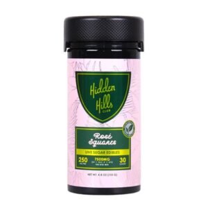 HIDDEN HILLS LIVE SUGAR D9+THC-P+HTE 7500MG GUMMIES 30CT JAR SINGLE