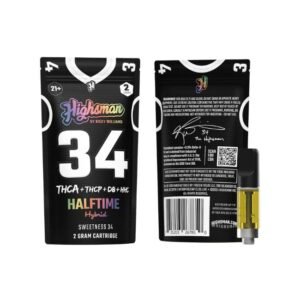 HIGHSMAN BY RICKY WILLIAMS THC-A 2GRAM CARTS 6 COUNT DISPLAY