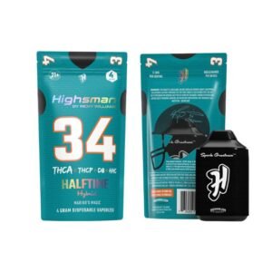 HIGHSMAN BY RICKY WILLIAMS THC-A 4GRAM DISPOSABLE VAPE 6 COUNT DISPLAY