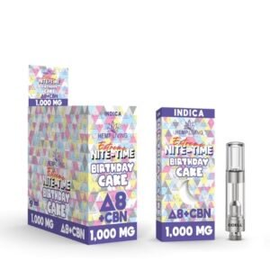 HEMP LIVING D8 + CBN EXTREME NITE TIME (1GM) CART 5CT/ BOX
