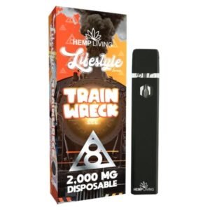 HEMP LIVING LIFESTYLE DELTA 8 2000MG (2ML) DISPO 5CT/ BOX