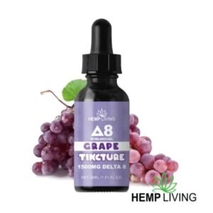 HEMPLIVING DELTA 8 OIL TINCTURE 1500MG