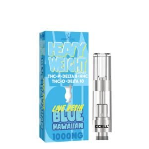 HEMP LIVING HEAVYWEIGHT (THCP+THCO+HHC+D8+D10) 1GM LIVE RESIN CART 5CT/ BOX