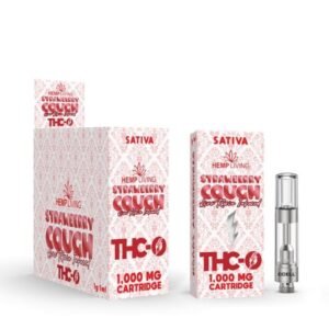 HEMP LIVING THC-O + D8 BLEND LIVE RESIN VAPE CART (1ML) 5CT/BOX
