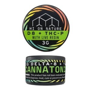 HI ON NATURE D8 + THC-P 3GM DABS