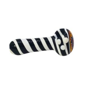 5" HONEY COMB DESIGN ASSORTED COLOR HAND PIPE