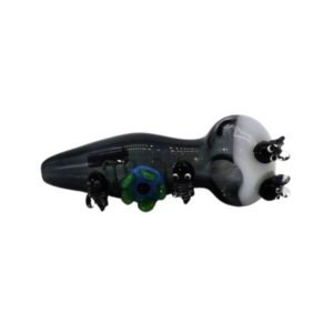 6" COLOR TUBE MULTI BEE HAND PIPE