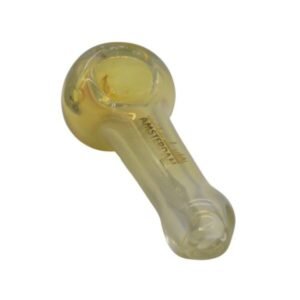 AMSTERDAM GLASS 5" GOLD FUME HAND PIPE