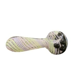5" FANCY TWISTED ASSORTED COLOR HEAVY DUTY HAND PIPE
