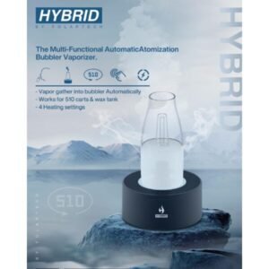 HYBRID BY FOLARTECH DUAL BUBBLER VAPORIZER WAX KIT