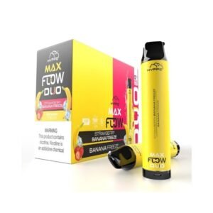 HYPPE MAX FLOW DUO DISPOSABLE 5000 PUFFS (60ML) 10CT/BOX