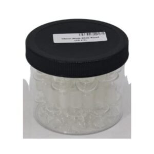 14MM GLASS FANCY CLEAR BOWL 25CT/ JAR