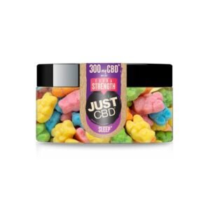 JUST CBD 300MG NIGHT TIME SOUR BEAR EXTRA STRENGTH SINGLE