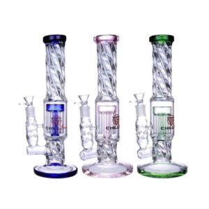 CHILL GLASS 13.9" BOROSILICATE WATER PIPE