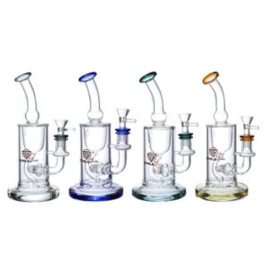 CHILL GLASS 9.3" BOROSILICATE WATER PIPE