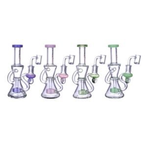 CHILL GLASS 8" BOROSILICATE WATER PIPE