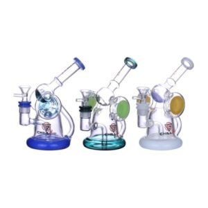 CHILL GLASS 7.8" BOROSILICATE WATER PIPE