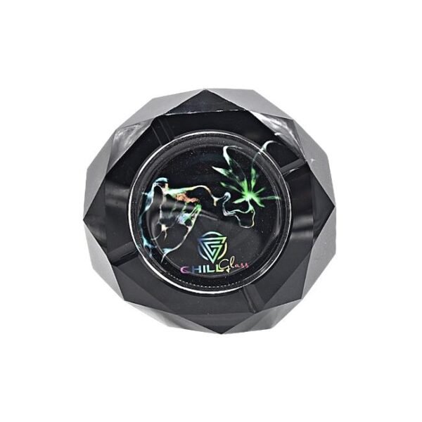 CHILL GLASS ASHTRAY 150MM