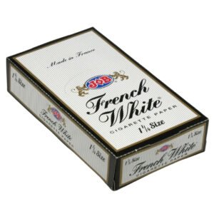 JOB FRENCH WHITE 1 1/4  ROLLING PAPER 24 BOOKLETS