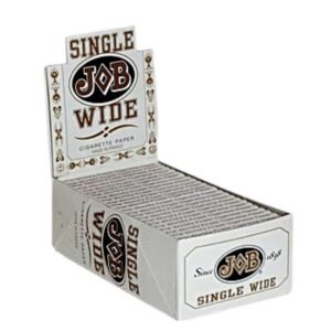 JOB SINGLE WIDE CIGARETTE PAPER 24CT/BOX