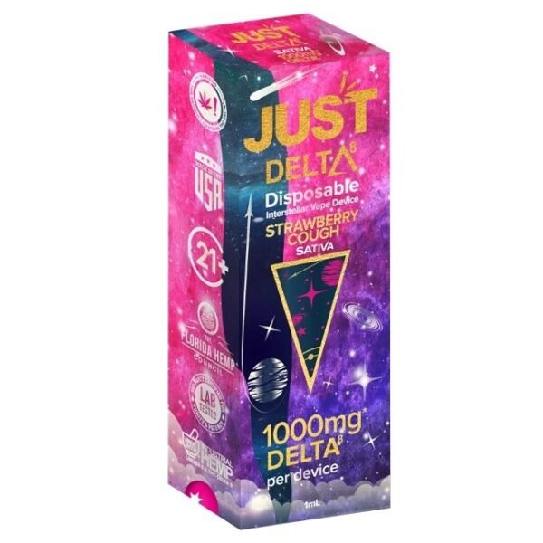 JUST DELTA 8 DISPOSABLE 1000MG (6CT/BOX)