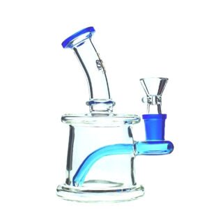 SMOQ 6INCH BOROSILICATE LYCORE DESIGN WATERPIPE