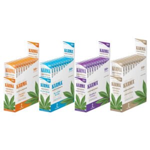 KARMA HEMP WRAPS PACK OF 2CT - 25PACKS DISPLAY