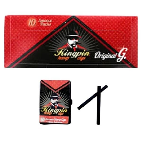 KINGPIN HEMP CIGARETTES 10CT/ BOX