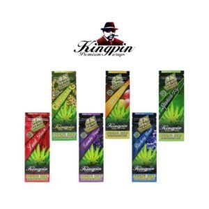 KINGPIN HEMP WRAPS 25PACKS/BOX