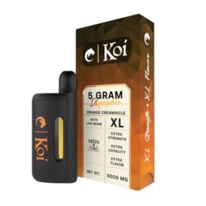 KOI LIVE RESIN ( DELTA 8 + THC ) 5GM DISPOSABLE 10CT/BOX