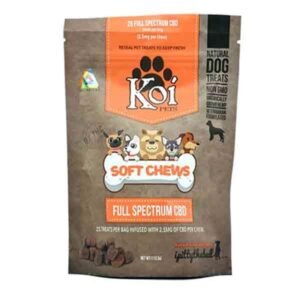 KOI SOFT CHEWS CBD DOG TREATS 2.0MG