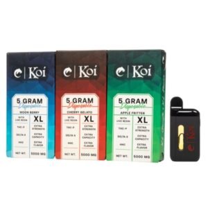 KOI LIVE RESIN ( THC-P + DELTA-8 + HHC ) 5GM DISPOSABLE 10CT/BOX