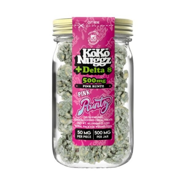 KOKO NUGGZ DELTA 9 THC 500MG JAR