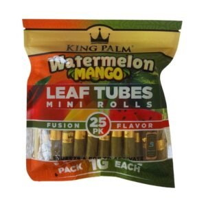 KING PALM 25PK MINI LEAF TUBES 1GM FLAVOR TIPS CONES 8CT/BOX